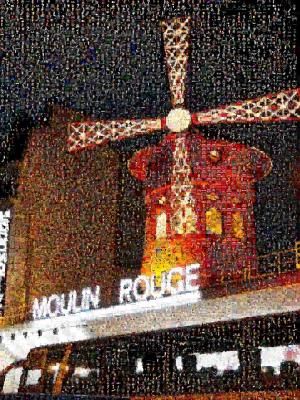 Moulin Rouge Mosaic